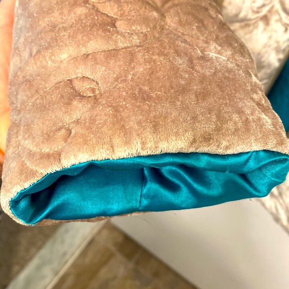 Vintage Diesel Gold Velour Coat Size Small - Picture 12 of 13